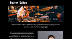 Desktop Screenshot of patrickdaltonmusic.com